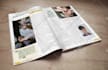 design professional magazine in adobe indesign