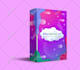 put your image or brand on a 3d box mockup