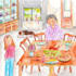create hand painted watercolor children book illustrations