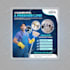 do custom business and event flyer designs on time