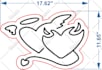 create laser cut dxf svg files for cnc plasma plotter and wood cutting