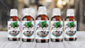 create bottle label design and 3d product mockup bottle, box
