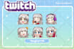 create unique twitch emotes or sub badges