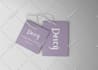 design clothing tag  label and packaging design
