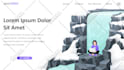 create modern flat design illustration