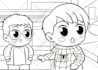 draw cute vector character with chibi style