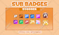 do custom cool sub badges twitch