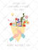 illustrate creative greeting card or postcard design