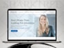 do figma landing page design, website UI UX redesign