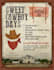 design retro flyer or poster