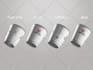 do exclusive design paper cup coffee with carier