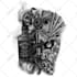 design realism custom or sleeve tattoo with 3d skin preview
