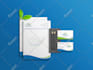 do custom minimalist logo and complete brand identity kit