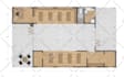 render 2d architectural floor plan visualization in photoshop