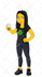 draw you as the best simpson yellow cartoon character