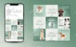 design a professional aesthetic instagram puzzle feed