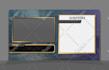 design professional custom overlays for streamyard, obs, streamlabs, and webinar