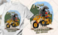 draw cartoon car monster rat fink style tshirt illustration