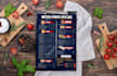 design elegant restaurant, food, bar and digital menu