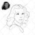 draw minimalist one line portrait for unique gift