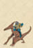 draw vintage illustration, 70s design and retro comic art