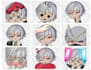 draw cute anime twitch emote, sub badges, discord