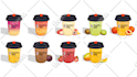 create modern flat illustrations for websites, apps, ads
