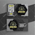 design business card, promotion, gamer and digital