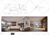develop architectural designs with 2d drawings and 3d renderings