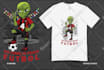 create custom tshirt design clothing brand illustration for your brand or band