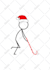 draw stick man illustration in any poses