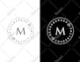 create hand drawn botanical floral logo design