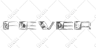 create a chrome and liquid fonts