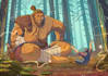 create colorfull children book illustration