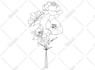 make a custom flower tattoo design