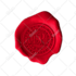 do a wax seal effect of your logo