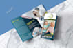 do unique corporate trifold brochure, flyer