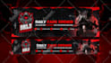 design gaming banner for esports, twitch, and youtube