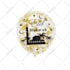 design eid mubarak and islamic greeting card and flyer