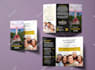 design flyers tri fold bi fold