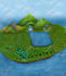 create landscape scenery illustration