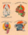 draw traditional tattoo design in old school style