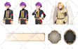 draw character design in anime style
