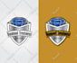 do motorsports car bike racing sports team club logo design