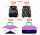 create backpack, duffle bag, handbag fashion design