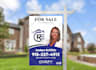 design creative real estate yard sign