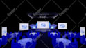 make 3d event, conference stage, concert, dance stage,