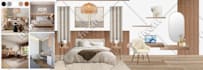 do interior design mood board with ideas and shopping list