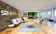 mockup your logo on 30 office interior wall