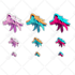 create 32x32 unique custom pixel art icons for your projects